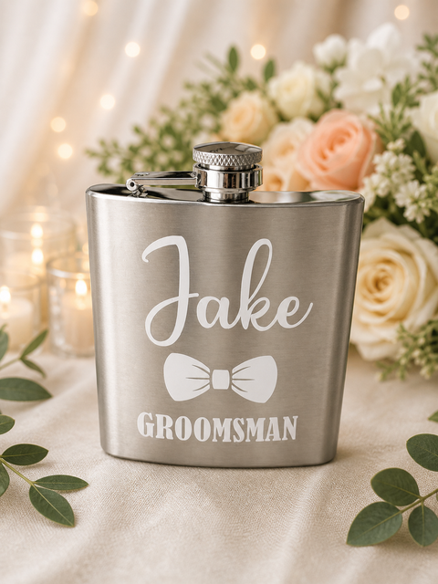Hip Flask - Custom Printed