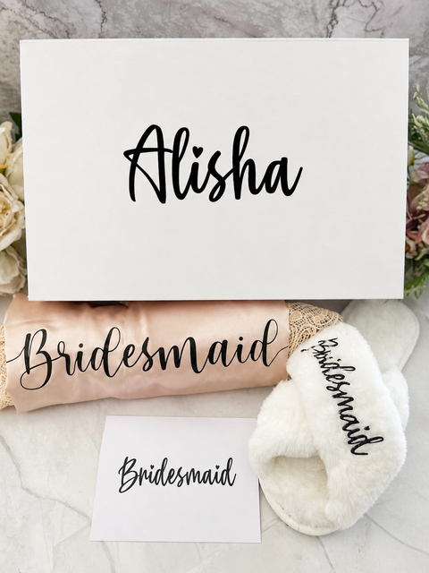 Bridal Gift Box with Print - 6.0
