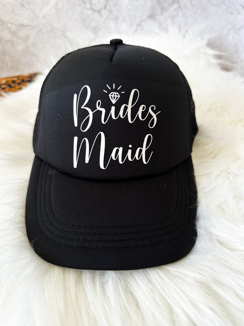 Bride and Bridal Party Event Cap
