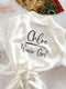 Billie Childrens Robe - White
