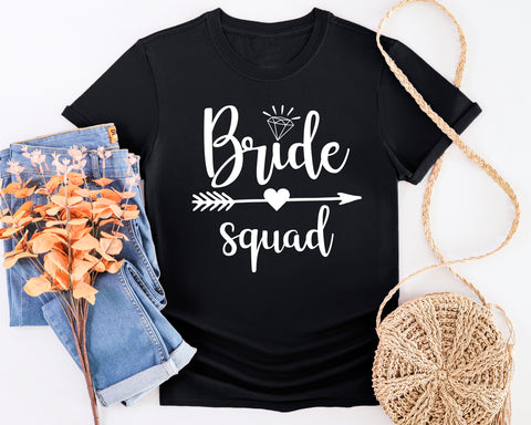 Bride to Be and Tribe Printed Tshirt