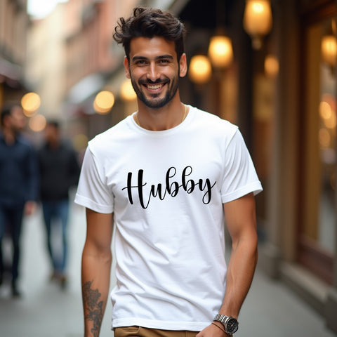 Printed Tshirt - Hubby