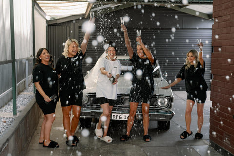 Printed Puff Tshirt - Bride and Bridal Squad Tee