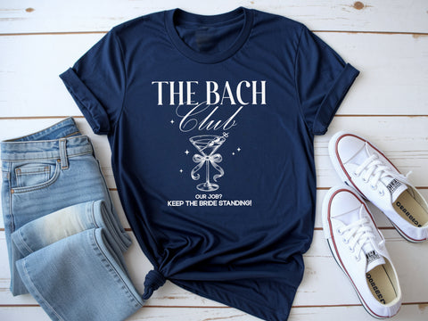 Printed Tshirt - The Bride & Bach Club #4