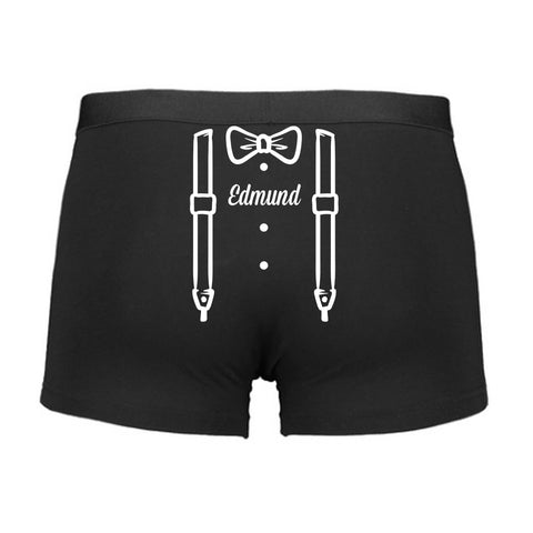 Tuxedo or Suspenders Mixed - Groom and Groomsmen Briefs Trunks