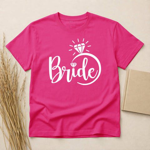 Bride with Diamond Ring Tshirt