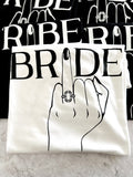 Printed Tshirt - Bride Finger Tee