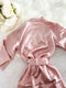 Billie Childrens Robe - Blush Pink
