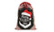 Personalised Christmas Sack - Black and Red Stripe