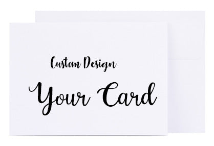 Custom Made Gift Cards